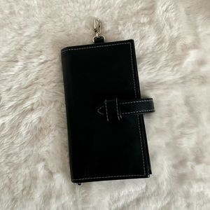 Black Wallet with Card Holders